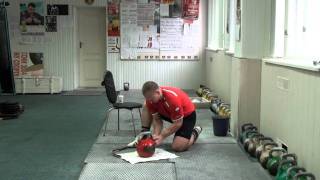 Preparation of Kbs handle by Igor Morozov  RGSI kettlebell workout [upl. by Lenzi313]