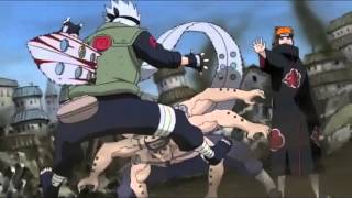 Naruto AMV  Time of Dying  Kakashi vs Pain [upl. by Schlessinger]