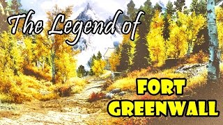 Skyrim Fort Greenwalls Location Guide Hidden Secret Passage [upl. by Ymmot]