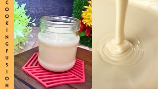 Homemade Sweetened Condensed Milk Recipe  Just 2 Ingredients Condensed Milk [upl. by Naynek168]