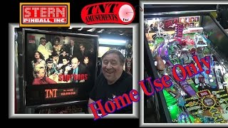 1162 Stern THE SOPRANOS Pinball Machine Truly LIKE NEW TNT Amusements [upl. by Siward419]