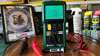 GREENLEE Megohmmeter Model 5880 w Alarm Feature [upl. by Adlez851]