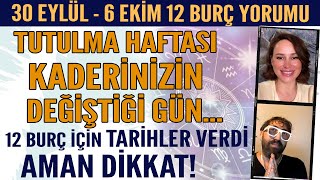 30 EYLÜL6 EKİM 12 BURÇ YORUMU TUTULMA HAFTASI KADERİN DEĞİŞTİĞİ GÜN BURÇLARA TARİH VERDİ DİKKAT [upl. by Naveb800]