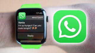 Fixed WhatsApp Notification Apple Watch Ultra Not Working [upl. by Anyrtak]