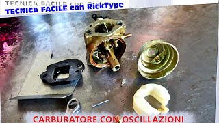 Carburatore oscilla pendola riparazione e registro il minimo [upl. by Notsirhc958]