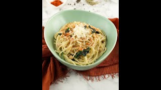 Homemade Creamy Chickpea Pasta [upl. by Aretta451]