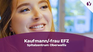 Lehre als Kaufmannfrau im Spitalzentrum Oberwallis [upl. by Sivam]