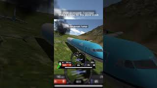 Make a cause for this plane crash airplane crash simpleplanes [upl. by Nbi744]