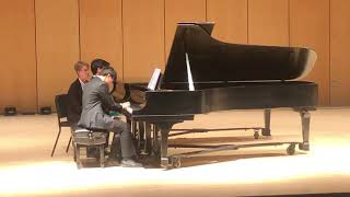 Cuban Overture for 4 Hands  Gershwin Idyllwild Piano Intensive [upl. by Bucher]