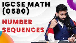 IGCSE Math 0580  Number Sequences Past Papers [upl. by Airlie]