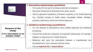 COMM819 INFECTIOUS DISEASE EPIDEMIOLOGY LECTURES 2 AND 3 [upl. by Voleta928]