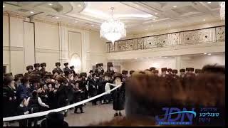 Chernovitz Rebbe dances Mitzvah tantz At His Einikels Wedding  Shvat 5784 [upl. by Sabrina]