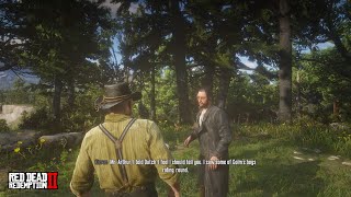 Kieran Tells Arthur He Saw ODriscolls Near Camp  RDR2 [upl. by Firman128]