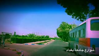 جوله في شوارع جامعة بغدادالجادرية [upl. by Naltiak136]