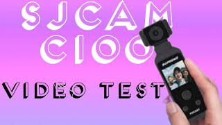 SJCAM C100 Action Camera  Video Test  1080p [upl. by Ahsinal]