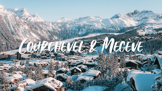 La plus grande station de ski au monde  Visite de Courchevel Meribel et Megève [upl. by Alliw]