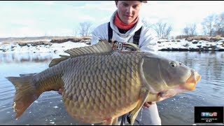 Winter Flyfishing Shaker  Uncut Angling  January 31 2013 [upl. by Sidky]