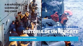 quotHistoria de un rescatequot la búsqueda de los náufragos del crucero General Belgrano [upl. by Supen]