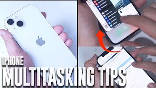 iPhone Multitasking Tips and Tricks  How to multi task on iPhone [upl. by Teddy]