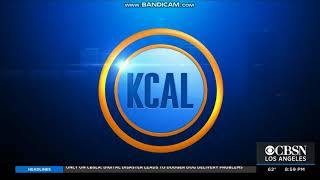 KCAL 9 News at 9pm open October 12 2021 [upl. by Berti732]