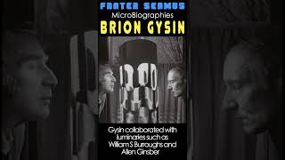 Brion Gysin cut ups and dream machines [upl. by Illoh]