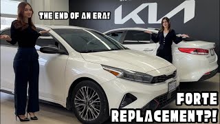 Is The Kia K4 Replacing the Forte Yes but No [upl. by Ellekcir]