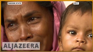 Rohingya demand justice a year after fleeing Myanmar  Al Jazeera English [upl. by Nanis]