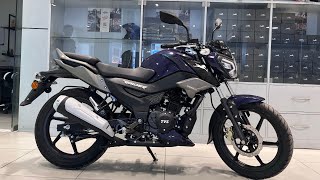 Tvs Raider 125cc 2024 Model New Colour Full Detailed Review  New Updates On Road Price Mileage [upl. by Rexford828]