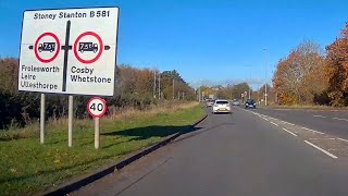 Driving from Broughton Astley to Cosby in Leicestershire England  61123  dashcam footage [upl. by Inverson]