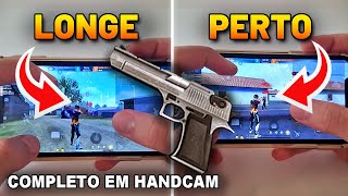 O TRUQUE MAIS FÃCIL PARA DAR CAPA DE DESERT DE PERTO E DE LONGE NO FREE FIRE MOBILE [upl. by Arracat867]