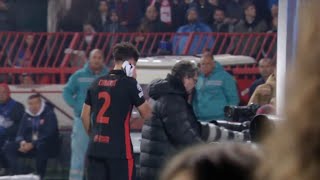 Pau Cubarsí Injury No Red Card Barcelona vs Crvena Zvezda Champions League 2024 [upl. by Gaile185]