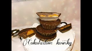 Čokoládové košíčky se sušenkovou pomazánkou  ❄ Vánoční edice ❄ CZSK HD recipe [upl. by Frantz]