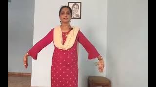 Learn Bharatanatyam  lesson 3 Samyukta Hasta Mudra  Sujata Govind [upl. by Naoma]