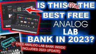 FREE Analog Lab V Presets Bank quotVintagequot [upl. by Aitselec]