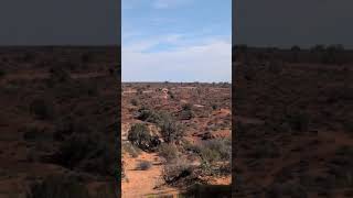 Eye of the whale arch in Arches National Park [upl. by Meirrak]