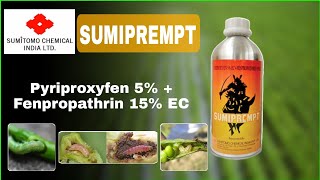 Sumitomo Sumiprempt Insecticide  Pyriproxyfen 5  Fenpropathrin 15EC Details Tamil [upl. by Anailuy118]