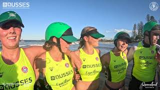 2024 Australian Surf Life Saving Championships U19s Female Surf Boat Final [upl. by Kessel]