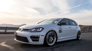 Modified 2016 VW MK7 Golf R Review amp Race vs Stock [upl. by Hughett]