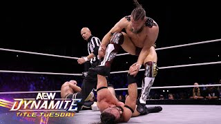 Match of Champions Danielson amp Yuta vs Castagnoli amp Pac  10824 AEW Dynamite [upl. by Laamak]