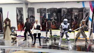 SDCC 2024 Hasbro STAR WARS BLACK SERIES amp VINTAGE COLLECTION TVC Display [upl. by Tippets817]