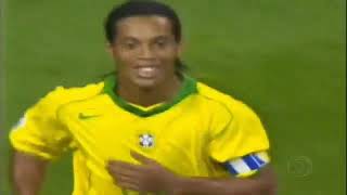 Brasil 4 x 1 Argentina Melhores Momentos  FINAL Copa das Confederações Alemanha 2005 [upl. by Dualc938]