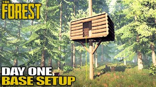 The Best Survival Game Ever Made  The Forest Gameplay  Part 1 [upl. by Packer]