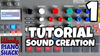 Korg Electribe 2 Demo amp Review 04  Sound creation tutorial [upl. by Ianahs]