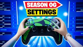 Fortnite OG Controller Settings Explained Zero Build  Build Controller Settings [upl. by Bernarr88]