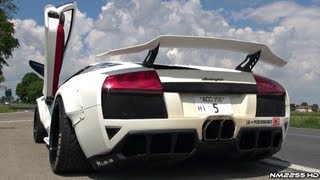 LB Performance Murcielago LBR CRAZY Sound and Revs [upl. by Lambard]