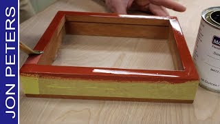 How To Use Gold Leaf to Gild A Frame [upl. by Ingrim]