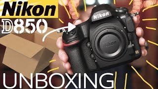 Nikon D850 Unboxing 📷 [upl. by Azmah]