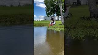 This Man Rodes A Bike Underwater shortsvideo [upl. by Irmo]