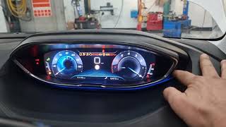 Peugeot 3008 service reset [upl. by Leirbma649]