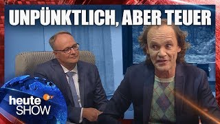 Olaf Schubert Die vielen Probleme der Bahn  heuteshow vom 14092018 [upl. by Ahsoet]